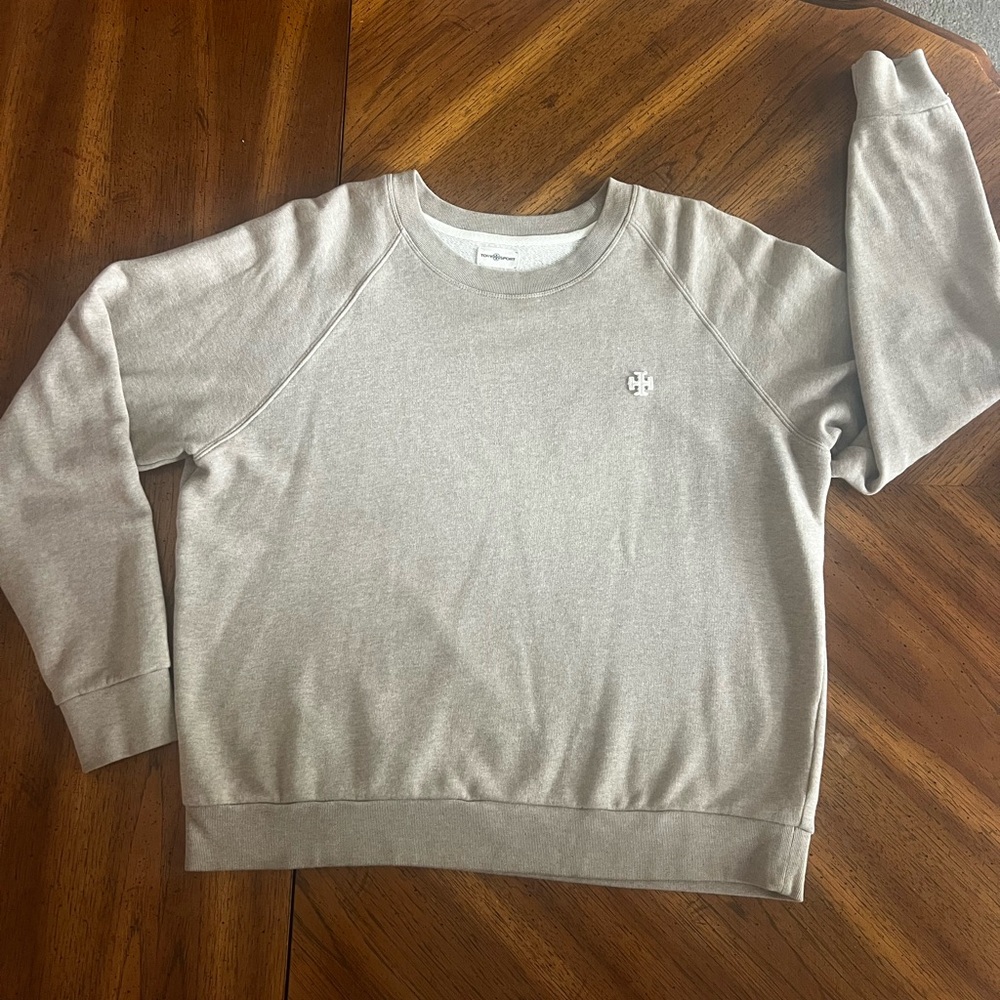 Tory Burch Tan Crewneck Sweatshirt